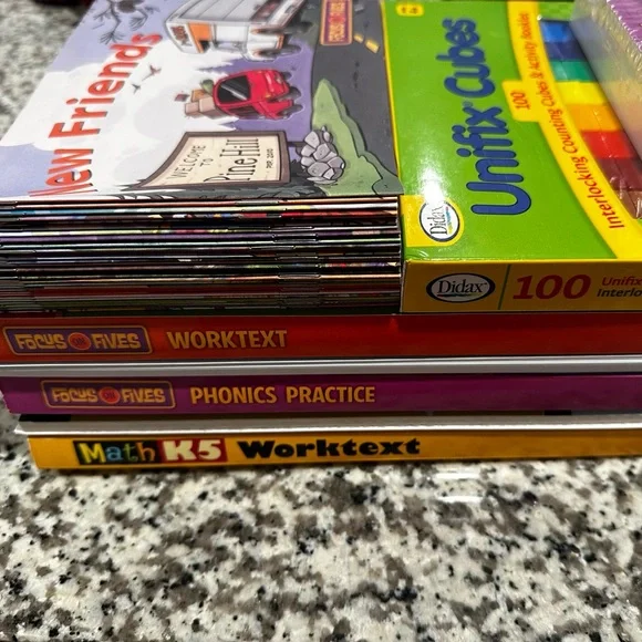 BJU PRESS Homeschool Focus On 5 Kit For Kindergarten - Picture 1 of 13